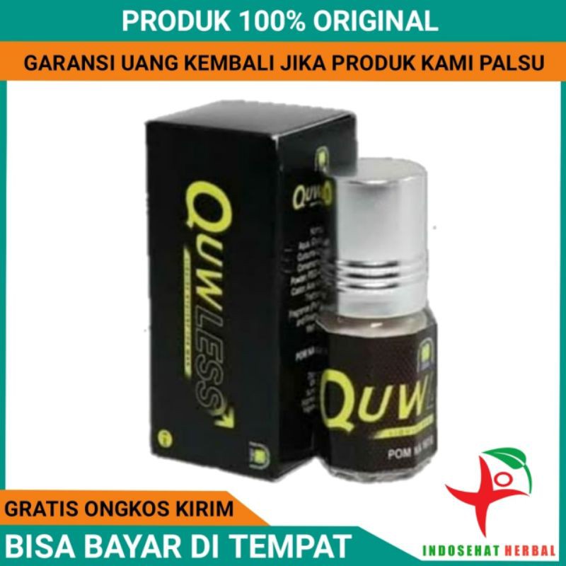 QUWLESS NASA ORIGINAL 100% AMPUH OBAT OLES HERBAL KUAT PRIA TAHAN LAMA_MINYAK MAK URUT(GRATIS ONGKIR