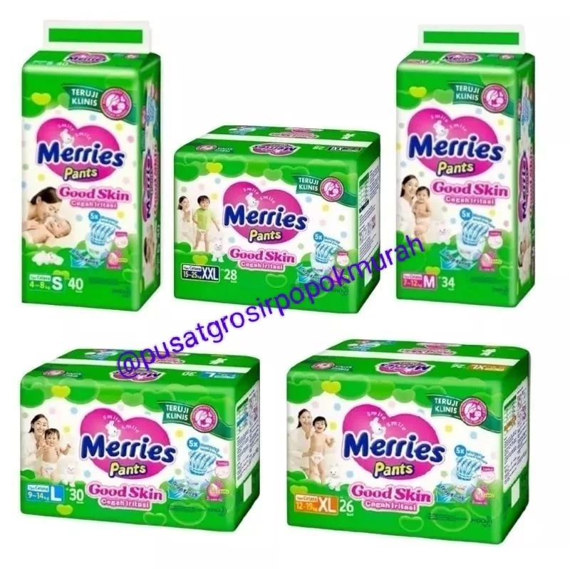 MERRIES TIPE CELANA 1 KARTON
