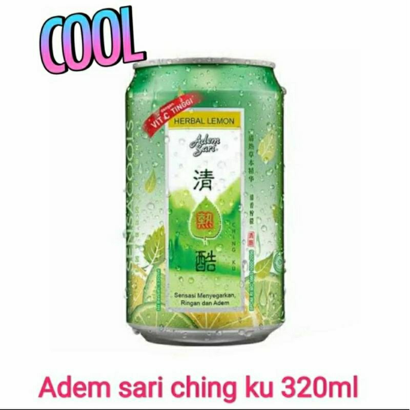 

minuman adem sari ching ku chingku kaleng