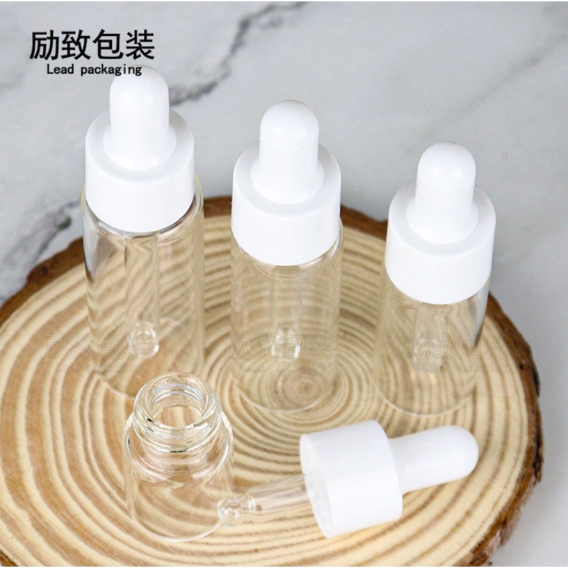 Botol Pipet Kaca Frosted / botol serum