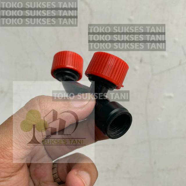 Nozzle sprayer semprot  plastik bercabang