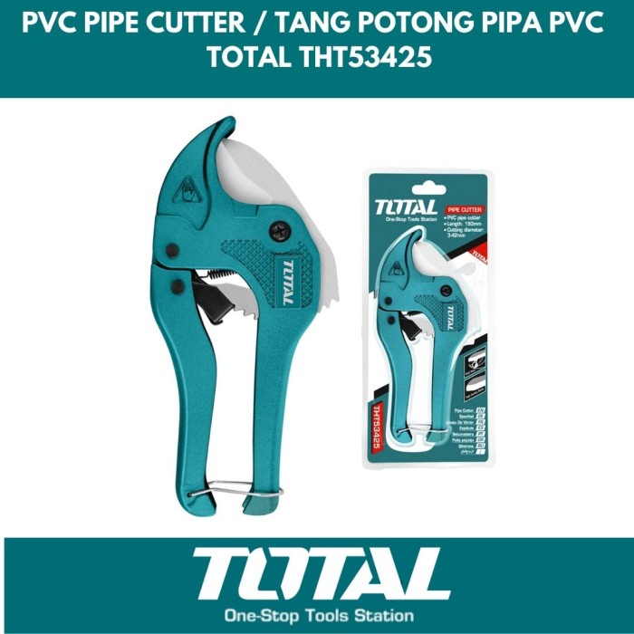 

New Tang Potong Pipa PVC PVC Pipe Cutter TOTAL THT53425