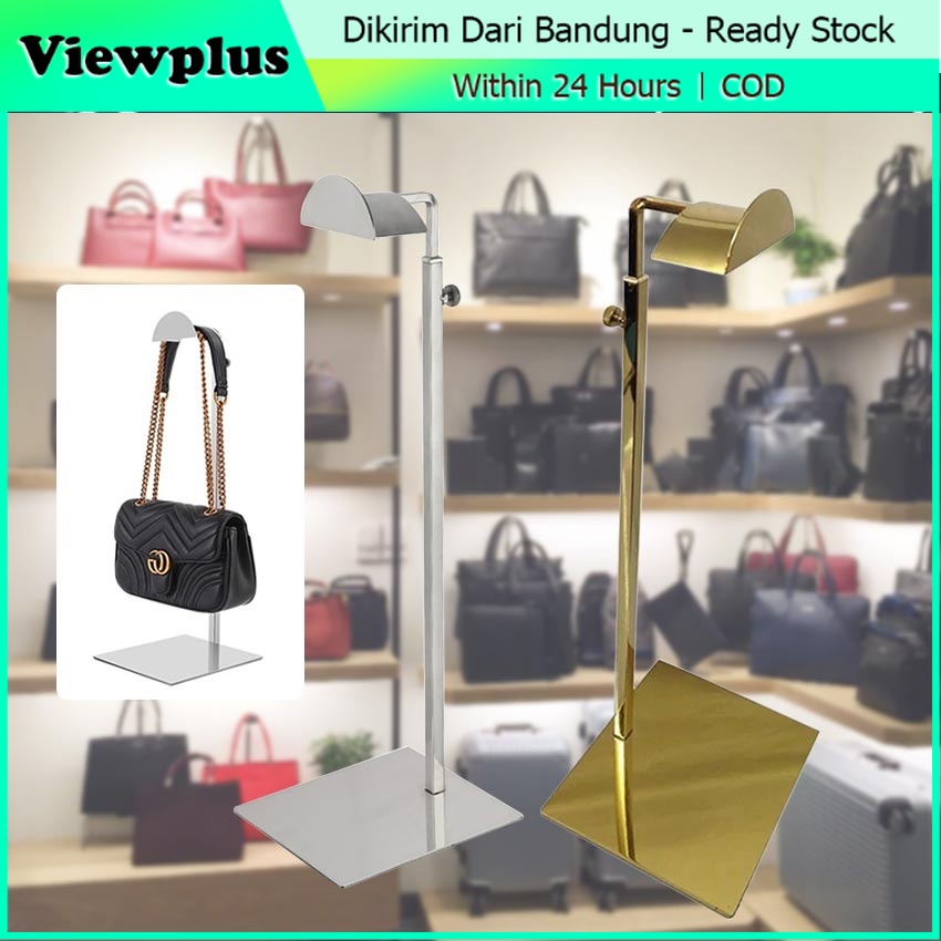 Rak Menampilkan Tas tangan/Hanging Bag Display Stand Tas Gantung/Gantungan Display Meja Tas