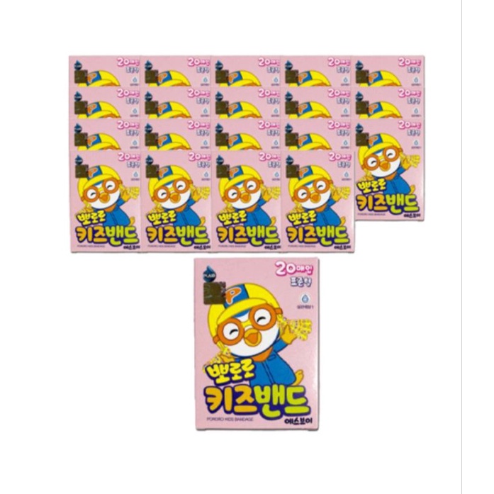 Pororo Kids Band Aid Plester Luka Karakter Hansaplast