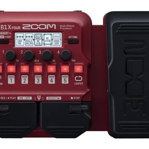 Zoom B1X Four / B1 X Bass Multi- Effects Pedals Original