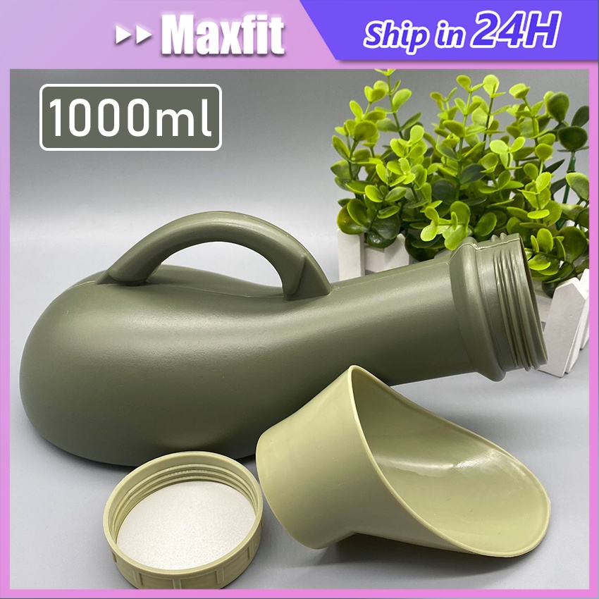 Urinal Pispot Laki Laki Plastik Pipis Dewasa Pria Wanita Tempat Urine Dengan Tutup