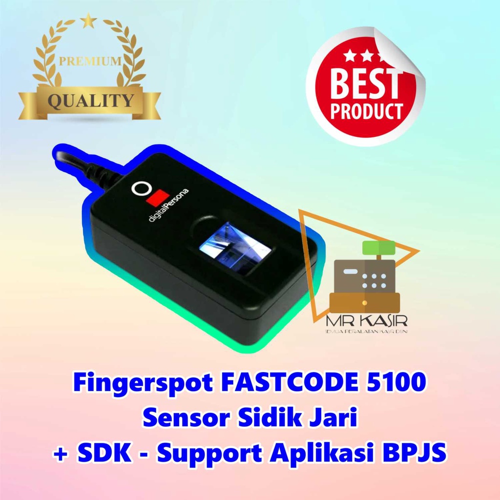 Fingerspot FASTCODE 5100 Sensor Sidik Jari+SDK - Support Aplikasi BPJS