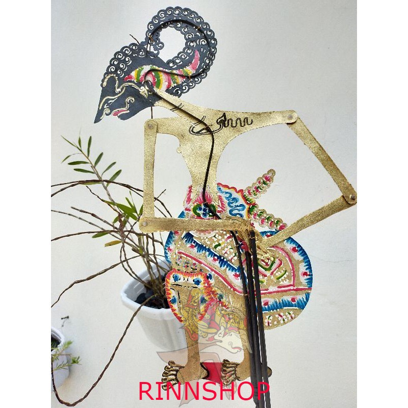 wayang murah arjuna / kulit asli/ cod / wayang murah