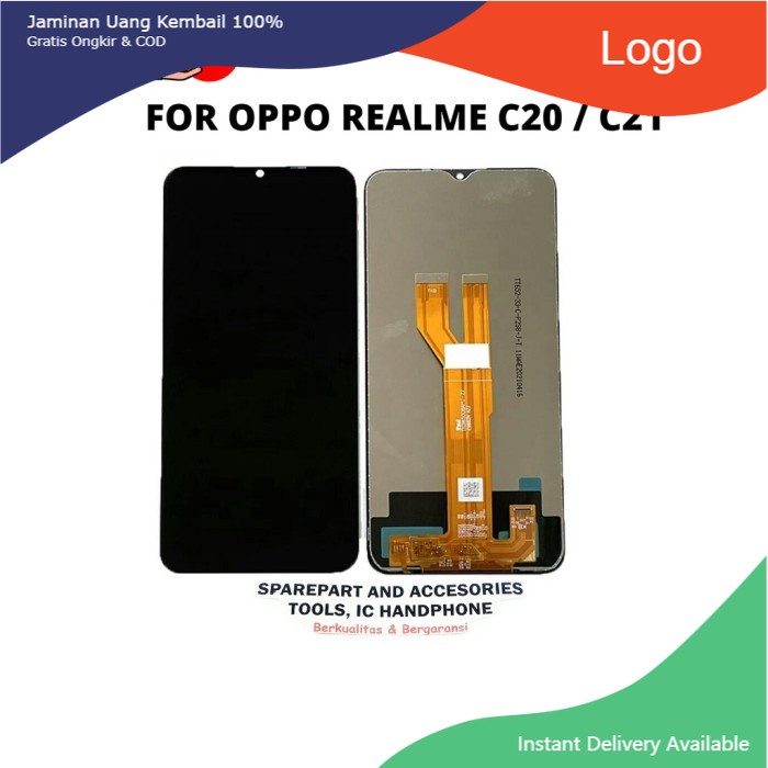 LCD OPPO REALME C20 / C21 FULLSET TOUCHSCREEN ORIGINAL