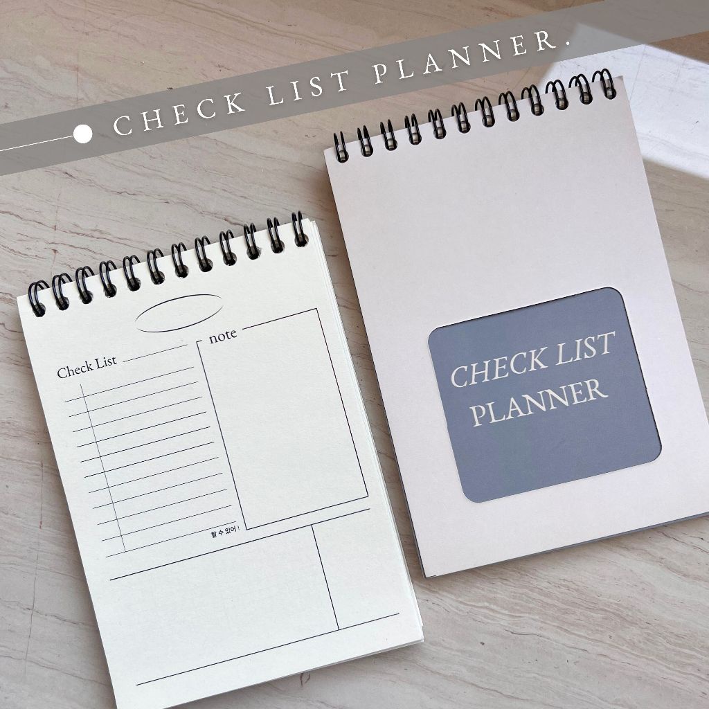 

Check List Notepad Buku To Do List Memo Aesthetic by peulanopapers