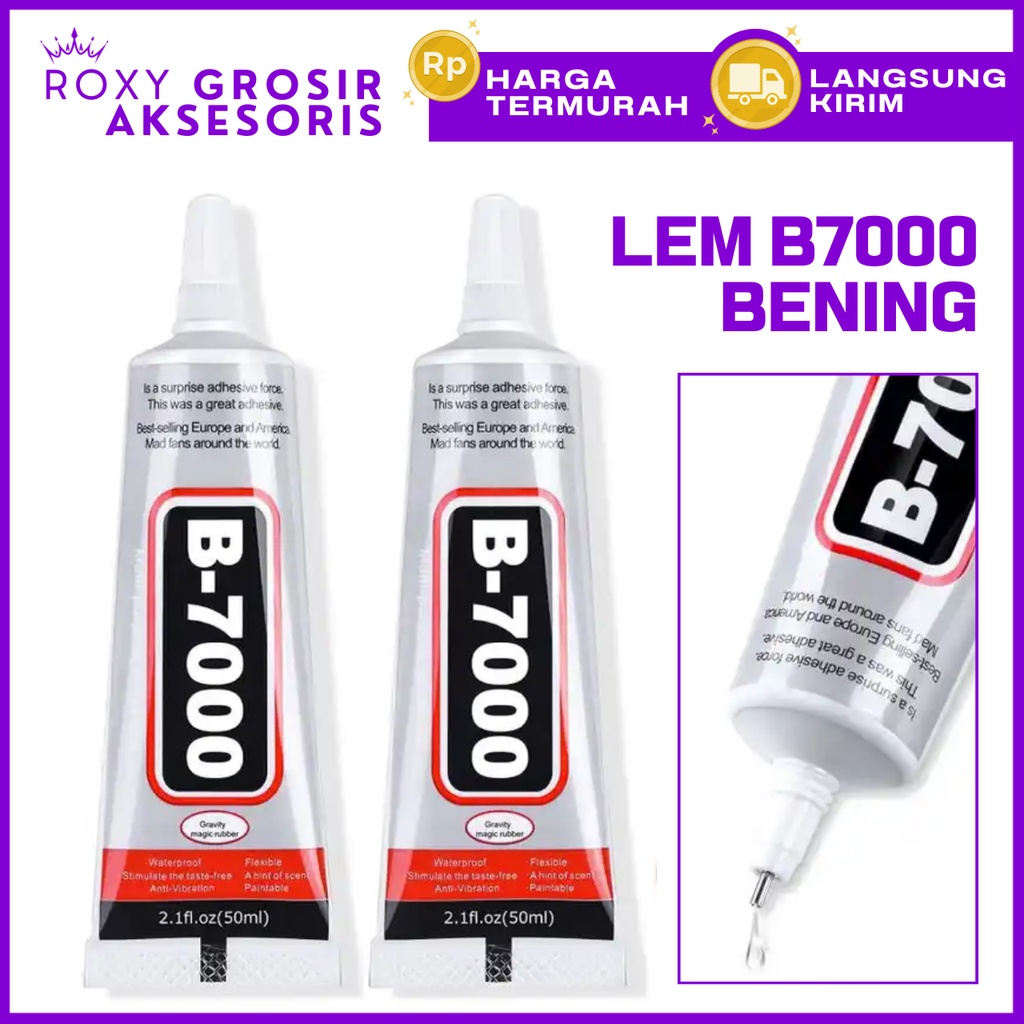

Lem Layar LCD 15ML Transparan Bening B7000 Lem Perhiasan LCD Serbaguna