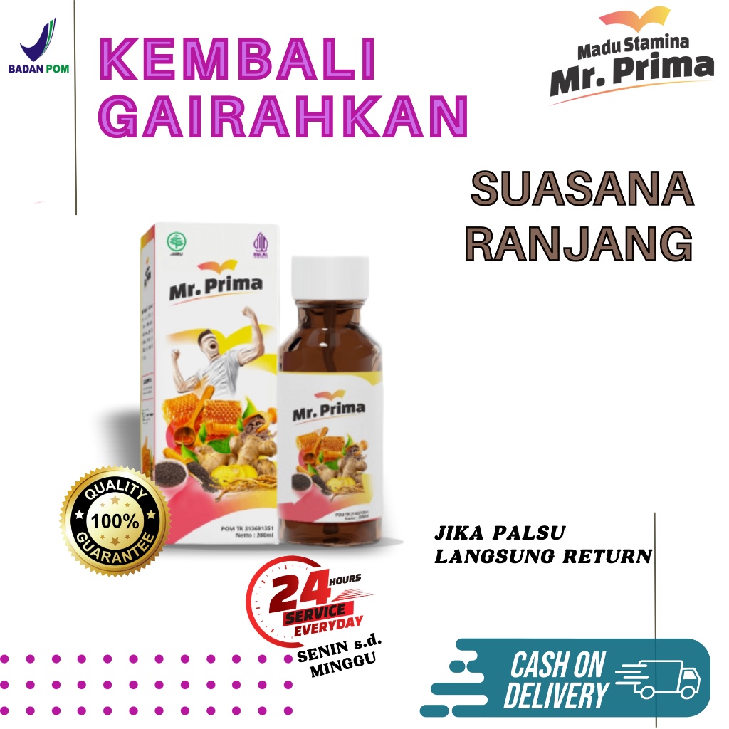 

Madu MR PRIMA Asli Original 200ml