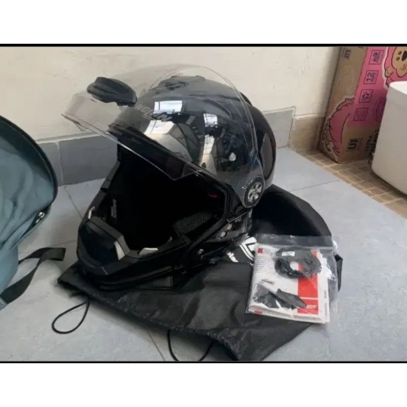 Helm Cross Nolan N70 2x