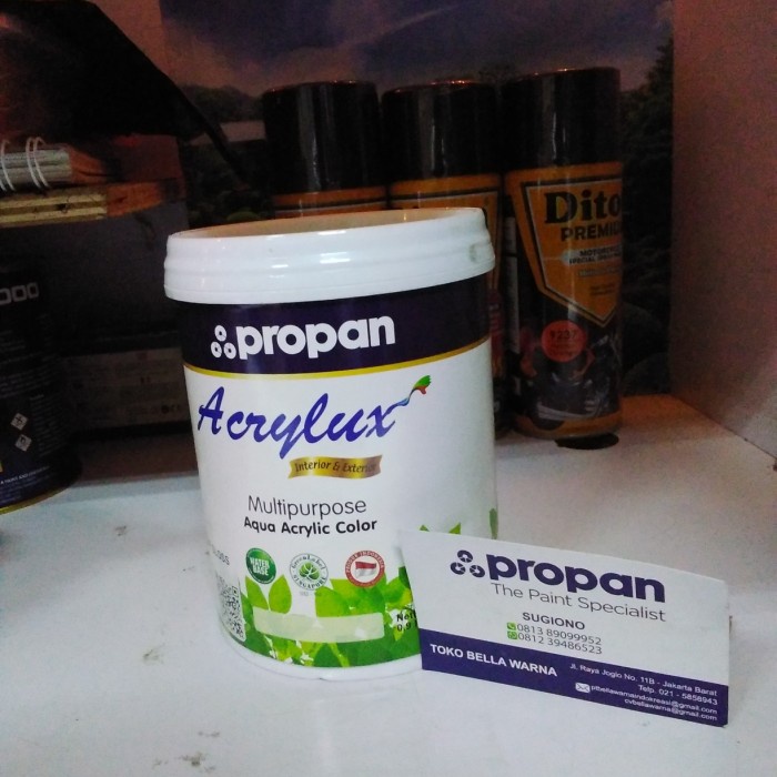 acrylux clear gloss propan