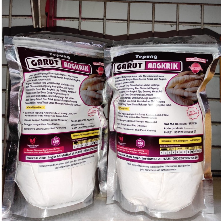 

Tepung Garut Angkrik Obat Asam Lambung
