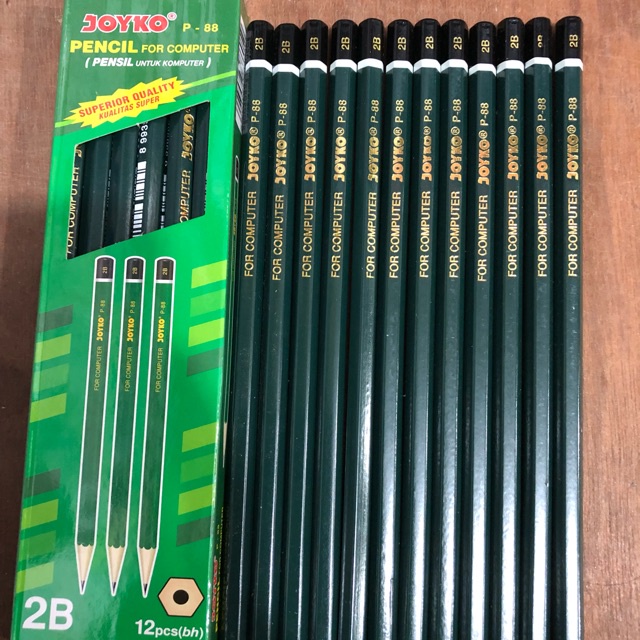

Pensil pencil kayu serut 2 B
