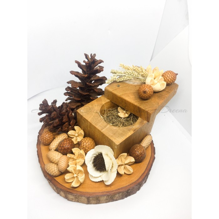 Ring Box Rustic / kotak cincin rustic