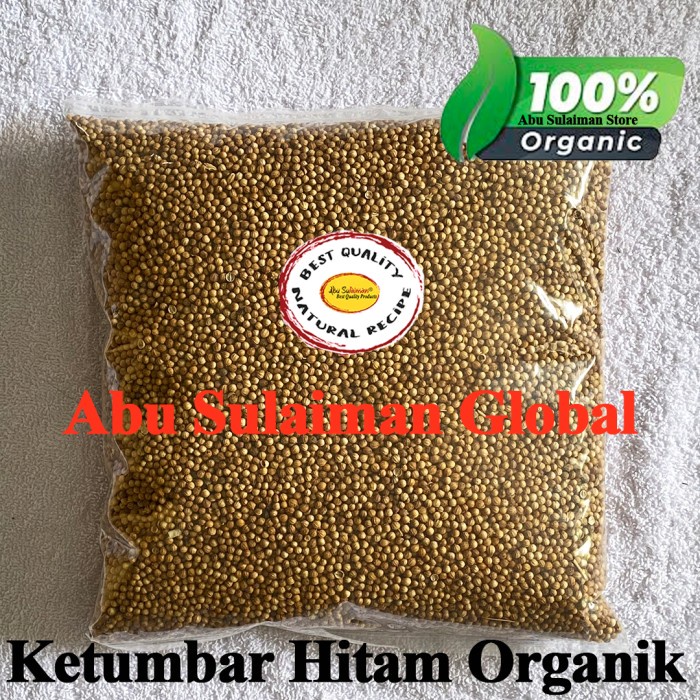 

Ketumbar Hitam Organik / Ketumbar Maroko / Black Coriander 1 KG