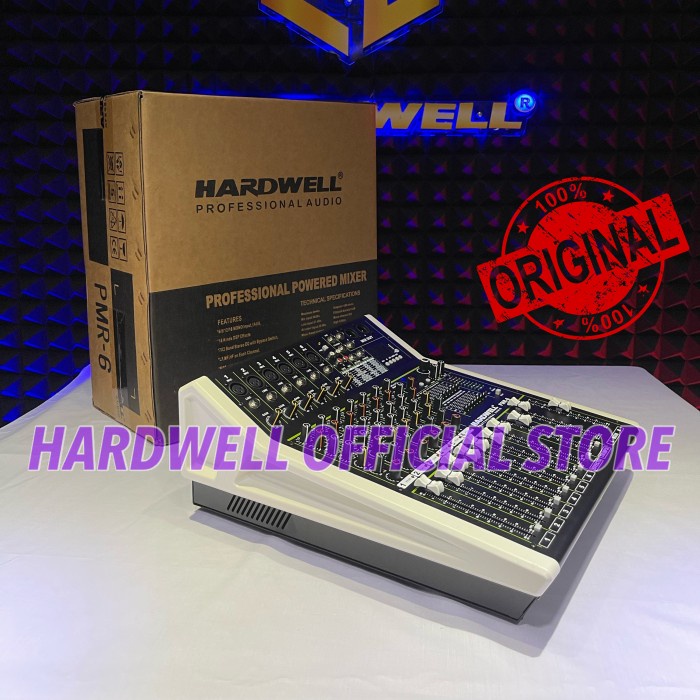 Power Mixer 6 Channel Hardwell PMR 6 / PMR6 Original