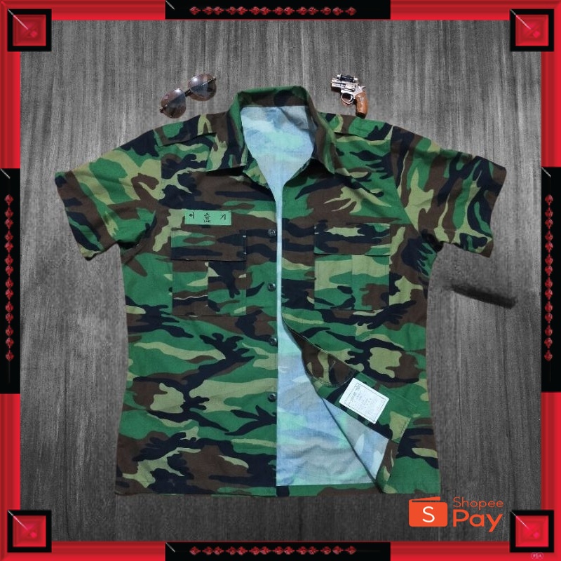 12.12 SERAGAM SALE / KEMEJA LENGAN PENDEK , KEMEJA TACTICAL , KEMEJA PDL LAPANGAN , KEMEJA LORENG AR