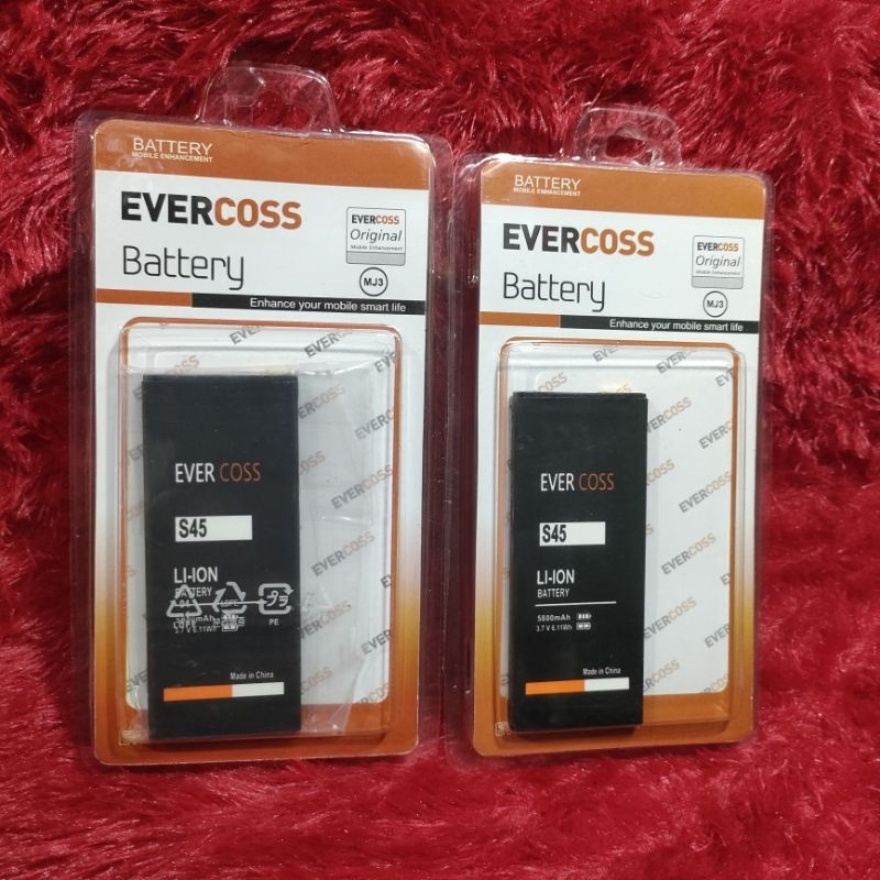Batterai Evercoss S45 Battery Batre Batry Evercoss S45B Original P90