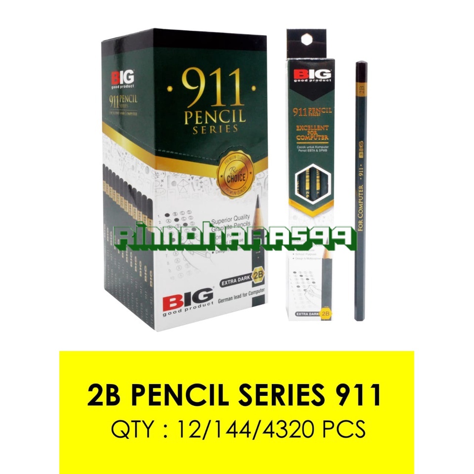 

PENSIL BIG 2B 911