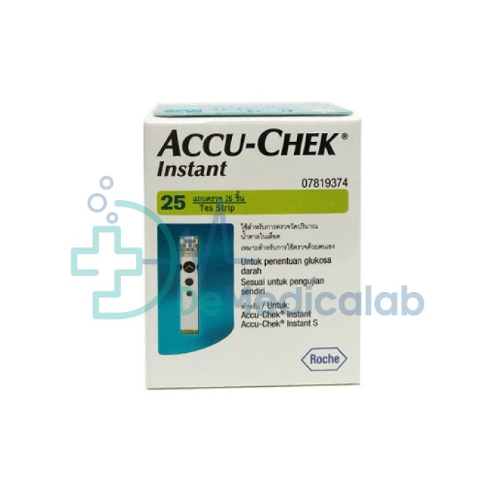 Accu Chek Instant 25 Strips / Strip Accu Check Instant 25