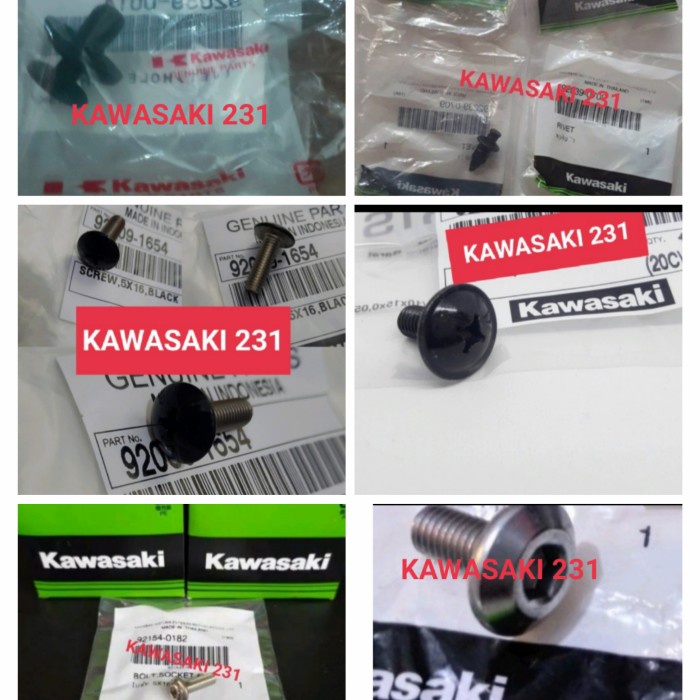 Baut Full Body Ninja 250 Karbu Ninja 250 Fi 100 Kawasaki