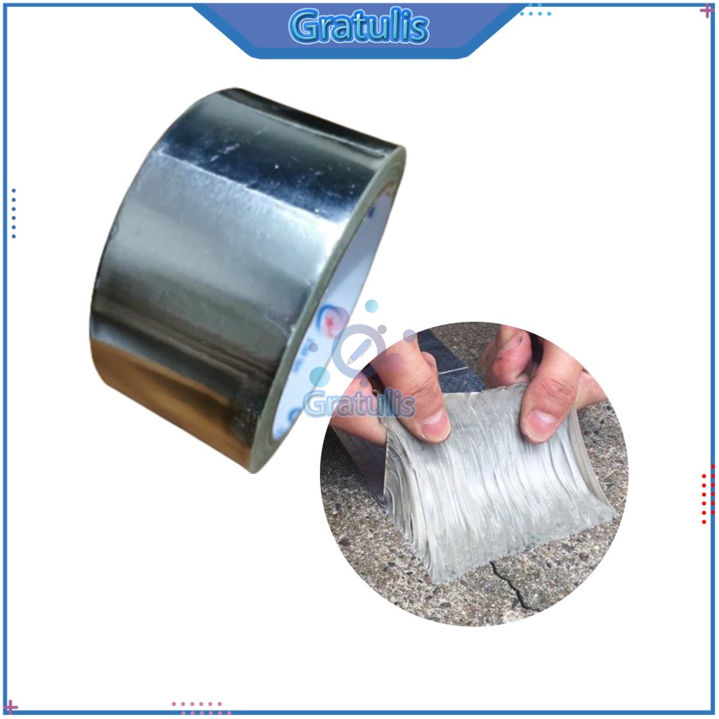 

STAR TAPE LAKBAN ALUMUNIUM FOIL [44MM X 15M] / LAKBAN TAHAN PANAS / TAPE / ISOLASI / TAMBAL PANCI / WAJAN / ANTI BOCOR / PLAKBAN / LAKBAN BESAR / SELOTIP