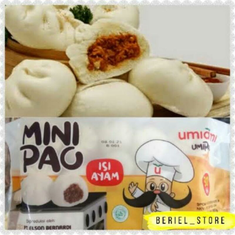 

Umiami Mini Pao isi 30 pcs I FROZEN FOOD CEMILAN HALAL