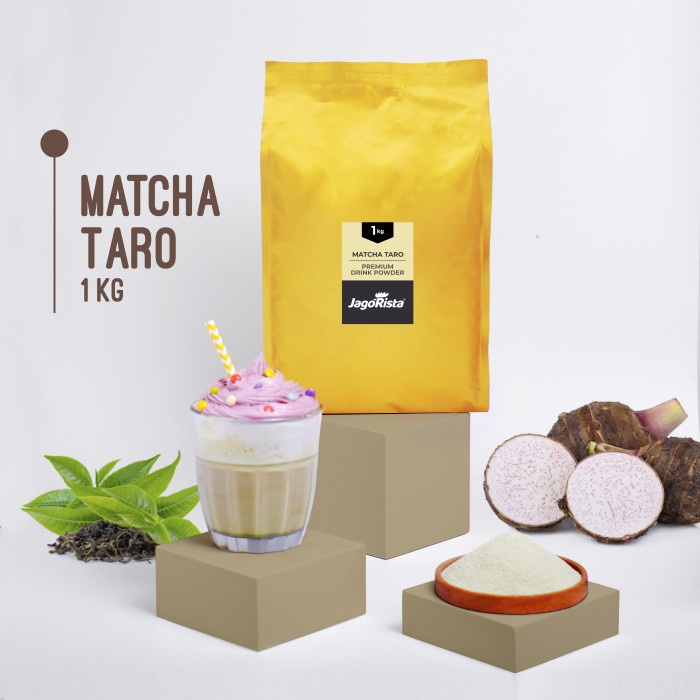 

1 Kg Jagorista - Matcha Taro - Premium Bubble Drink Powder