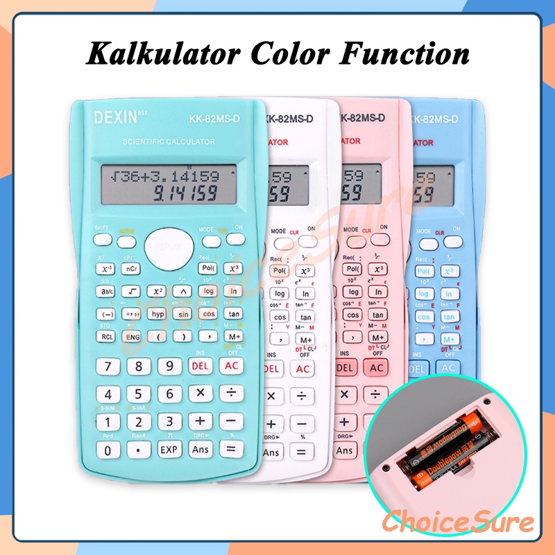 

Kalkulator Color Function / Kalkulator Ilmiah / Kalkulator Fungsi / 3 Warna scientific calculator