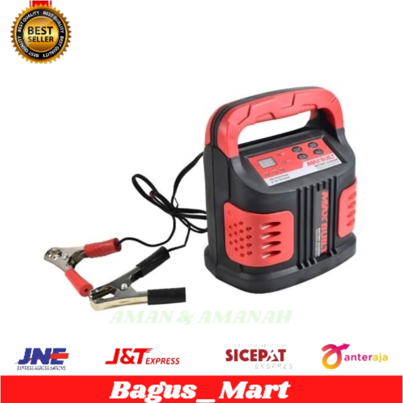 MAXBUILT Charger Aki Mobil