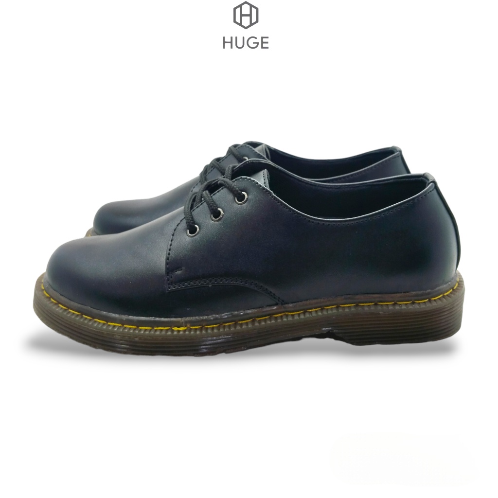 HUGE | Sepatu Docmart Pria Original Oxford kulit