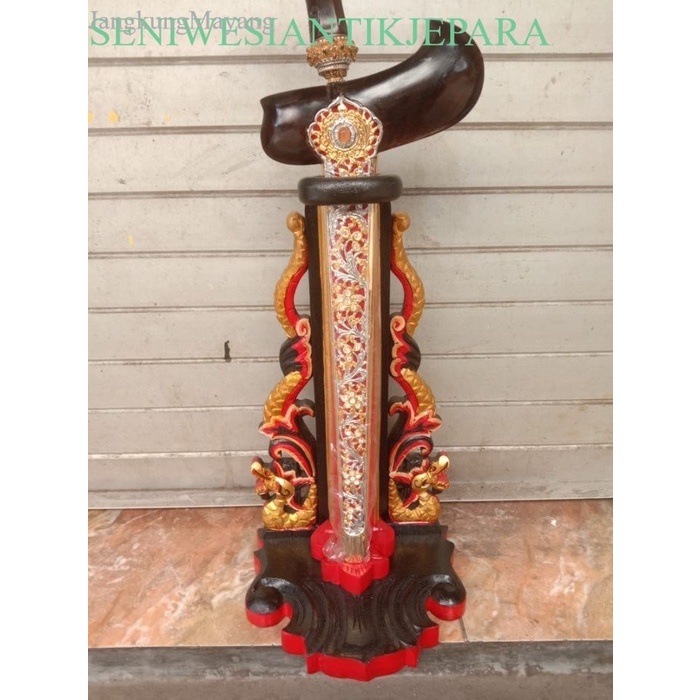 

Jagrak Keris Semi Blawong Ukir Naga antik