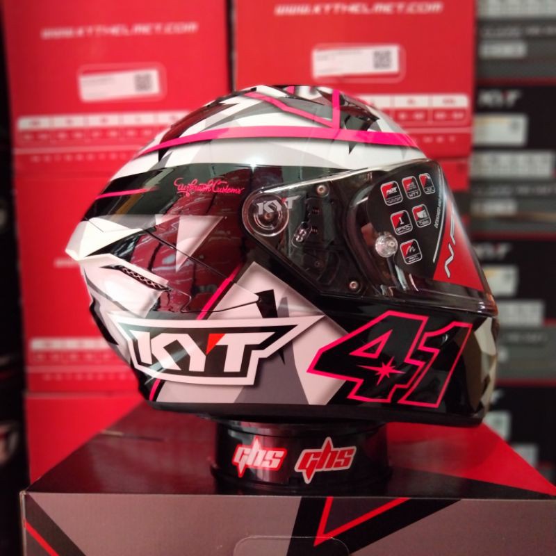 NFR ESPARGARO 2018 HELM FULL FACE KYT NFR TERBARU