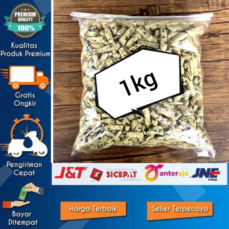 

1kg Basreng daun jeruk original basreng viral rasa original daun jeruk 1 kg
