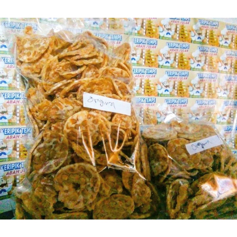 

keripik tempe abah julak 500gram