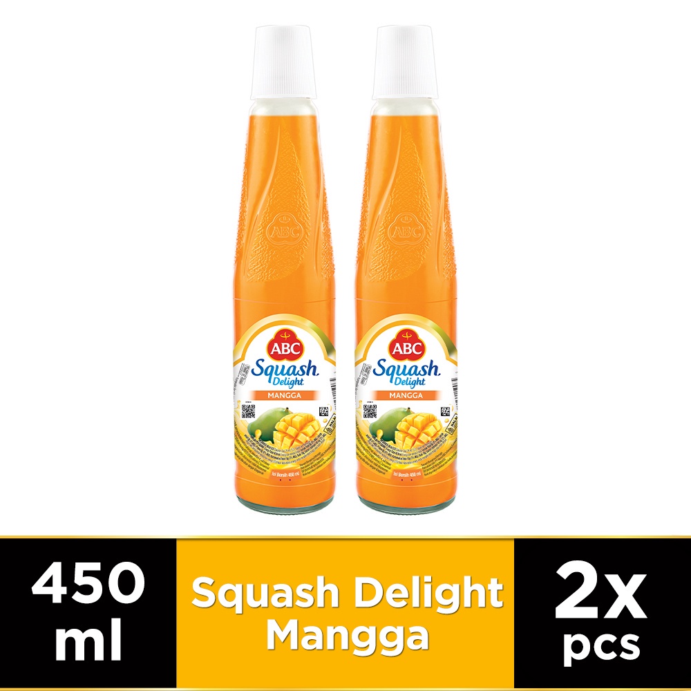 

ABC Sirup Squash Delight Mangga 2 x 450 mL