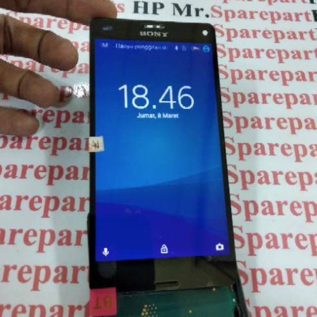 LCD FULLSET SONY XPERIA Z4 COMPACT - Z3 MINI A4 - SO-04G -DOCOMO - LAYAR 4.6 INCH SUDAH TES ORIGINAL