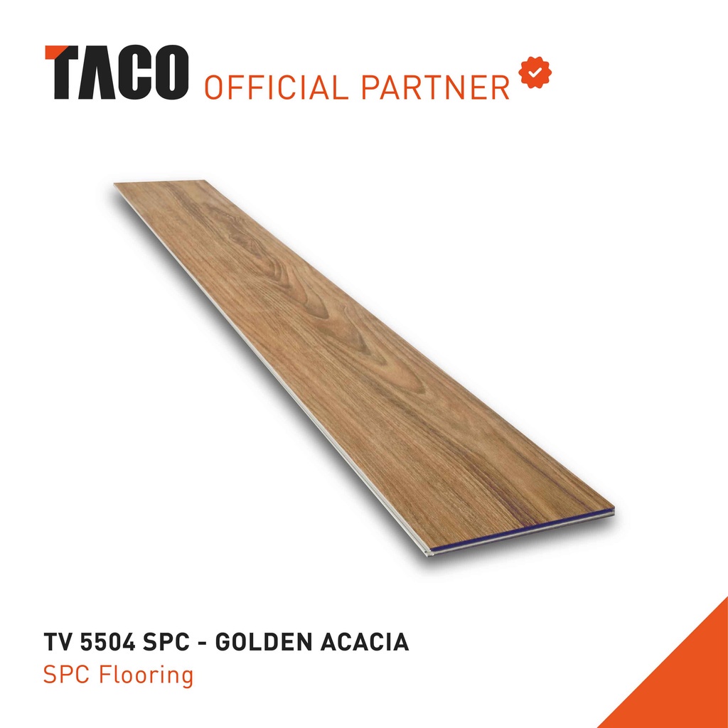 TACO Lantai SPC 5mm - TV 5504 Golden Acacia