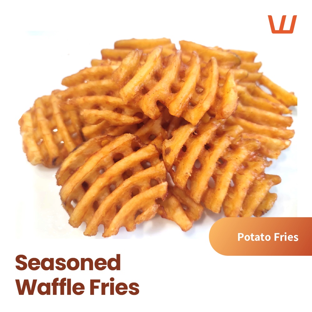 

Seasoned Waffle Fries Kentang Goreng Berbumbu 500gr