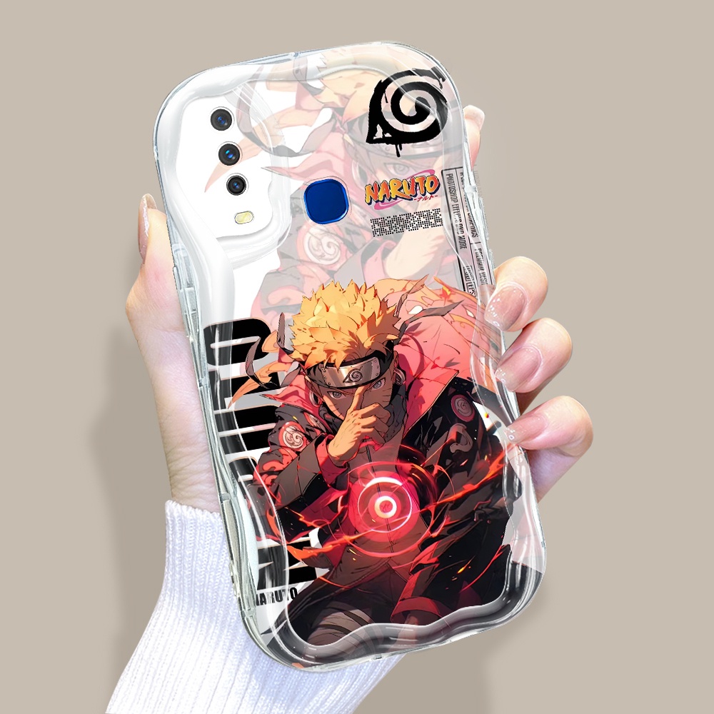Casing Hp Untuk Vivo Y12 Y15 Y17 1902 Softcase Naruto Phone Case Soft Cassing Cream Kesing
