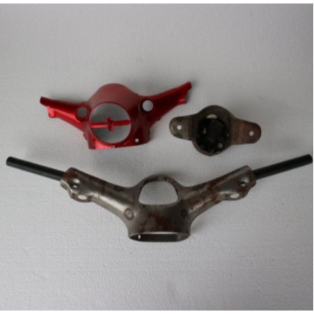 PAKET HEMAT STANG KEPALA HONDA C70 BAHAN TEBAL PRESISI STANDAR ORI pnp GRAND TERLARIS