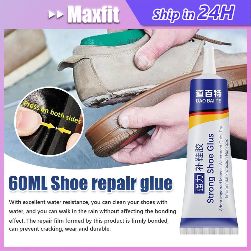 60Ml Lem Sepatu Super Kuat Tahan Air Profesional Resin Shoe Glue Untuk Sepatu Olahraga / Sepatu Bola