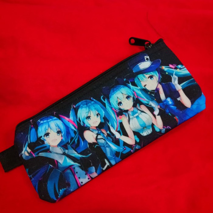 

pencil case / tempat pensil anime vocaloid / hatsune miku