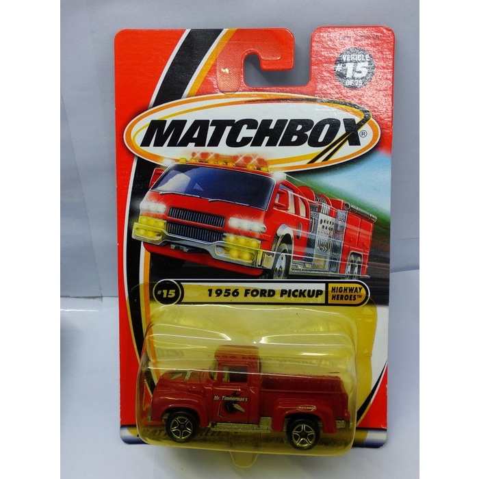 MATCHBOX FORD  1956 PICKUP base besi LWA9159 Miniature Diecast Toys