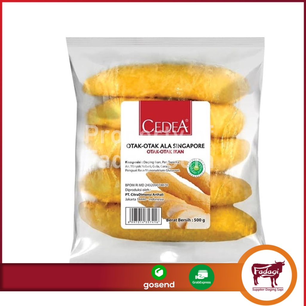 

CEDEA OTAK OTAK SINGAPORE 500gr