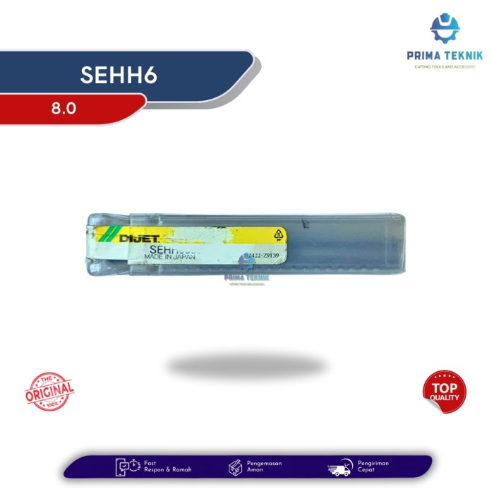 Endmill SEHH6 8.0 || merk DIJET