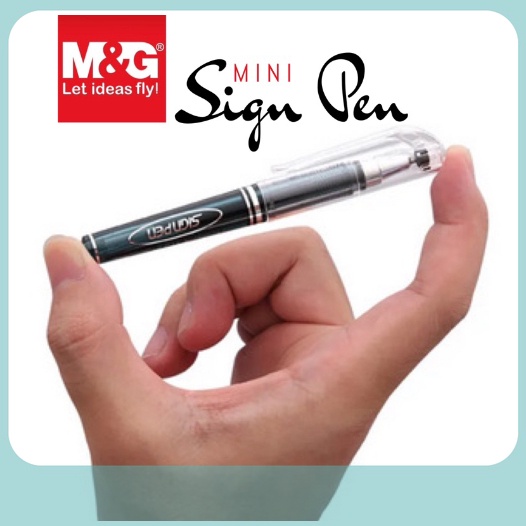 

M&G Stick Gel Sign Pen 0.5 mm Visable Window / Pulpen / Ballpoin Gel Mini AGP15571